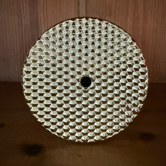 Starbucks 2021 Metallic Champagne Gold Studded Venti Cold Cup Tumbler 24oz Bling - Picture 4 of 5